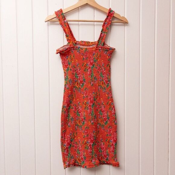 Rhode Jasmine Mini Dress Red Dazzle Size Small - Picture 6 of 8